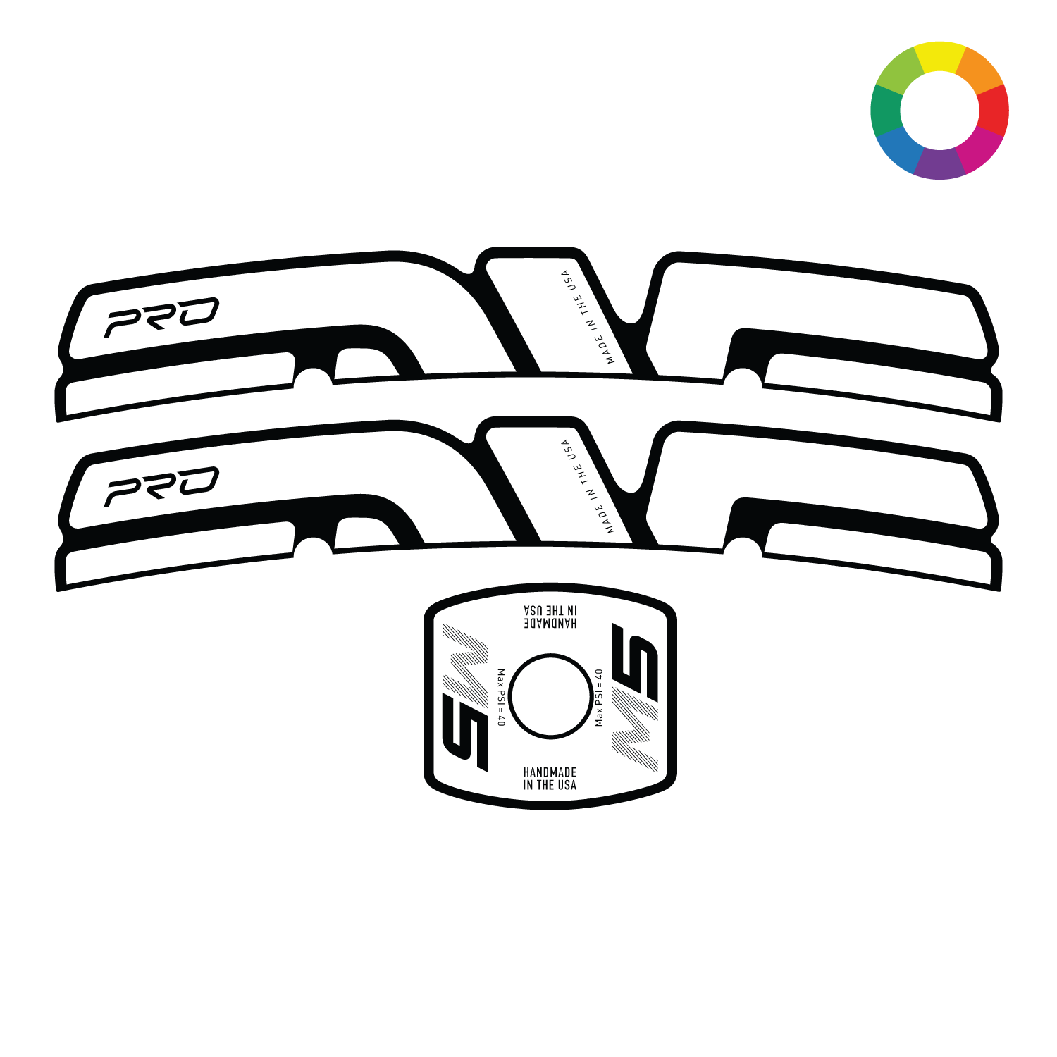 Custom Wheel Decals – ENVE Composites USA